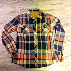 New, no tags, faux fur lined w's flannel, super soft size xs